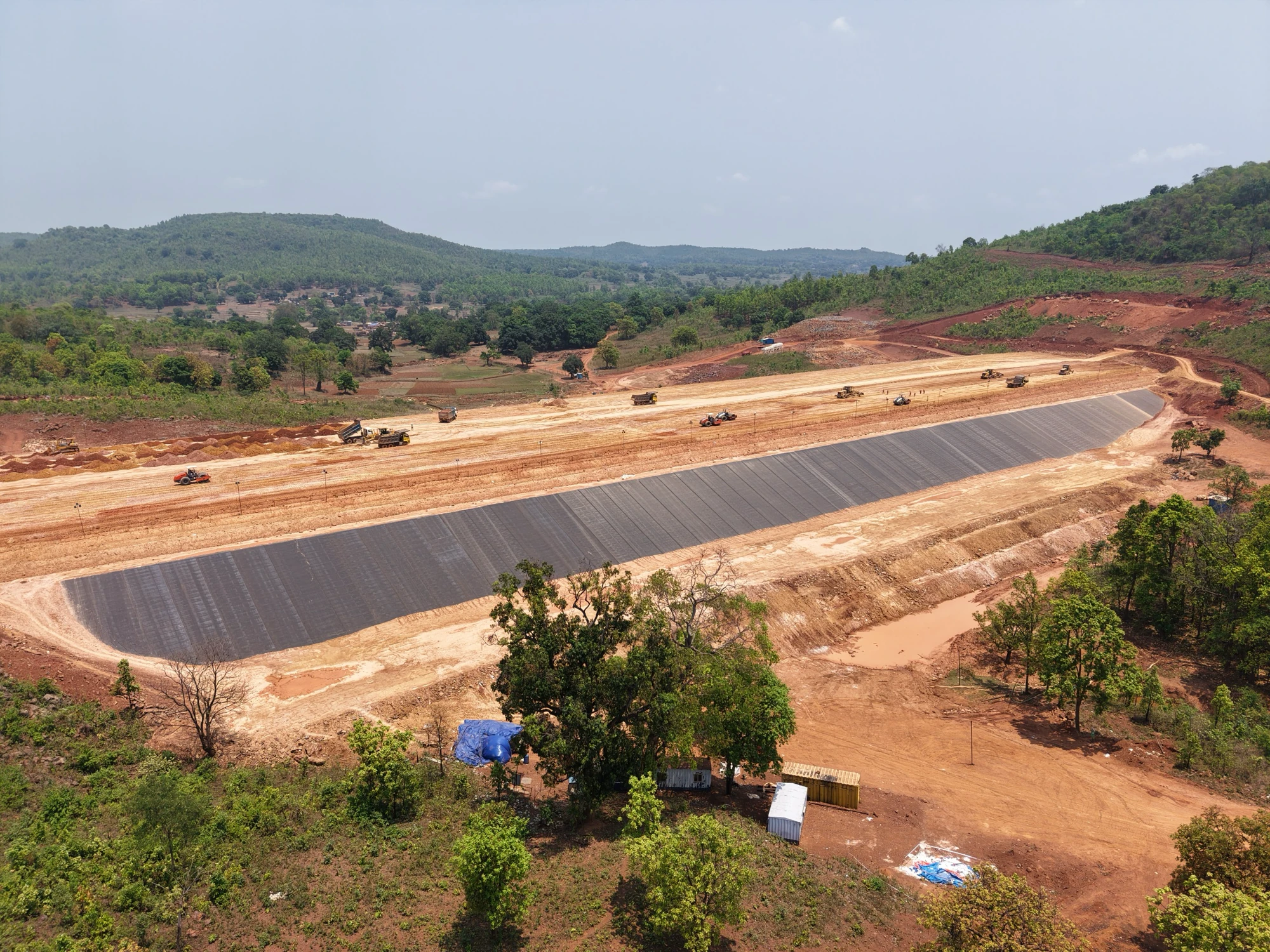 Balajee tailing storage facility at Sankari, Odisha